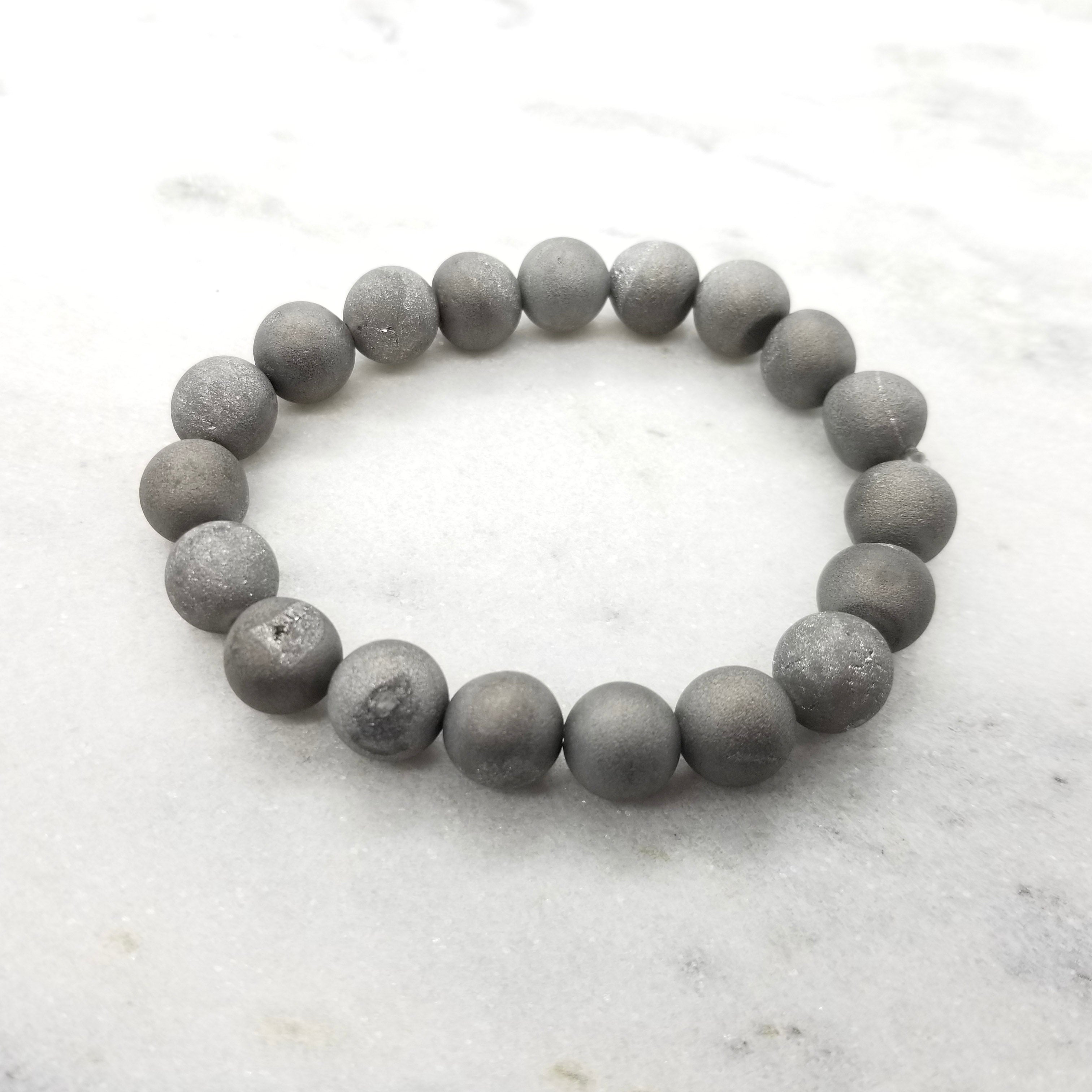 Gun Your Metal Geode Bracelet