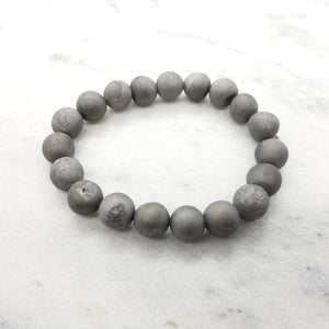 Gun Your Metal Geode Bracelet
