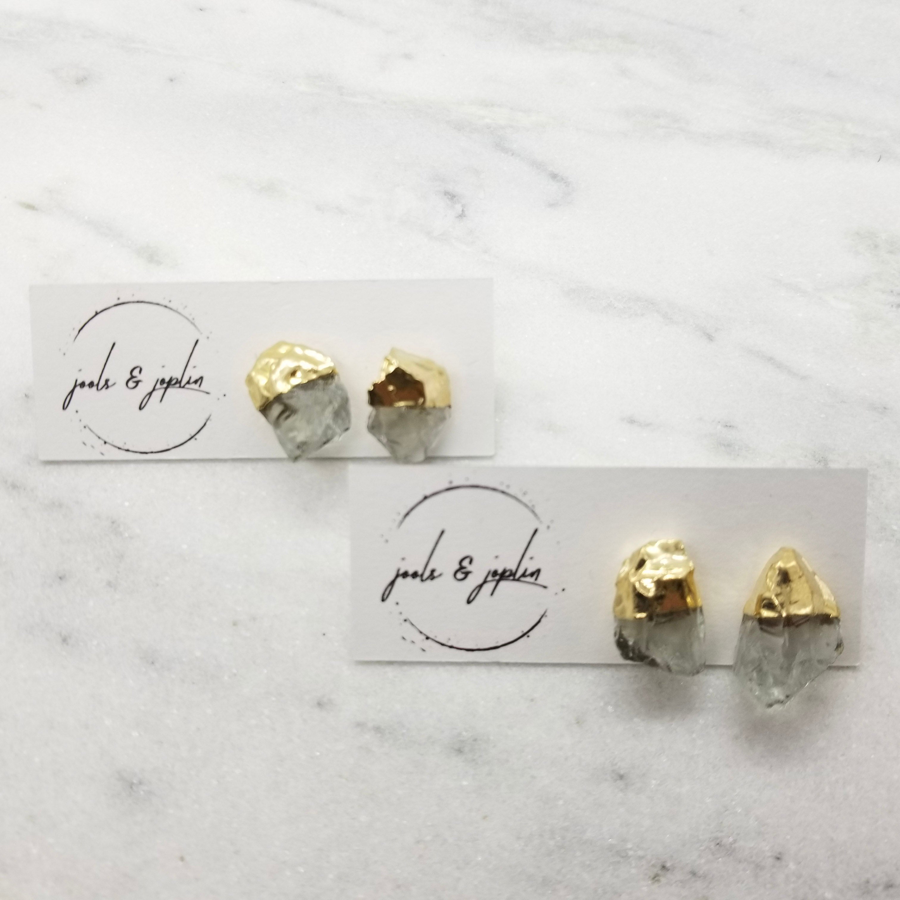 Gold Dipped Rock Studs