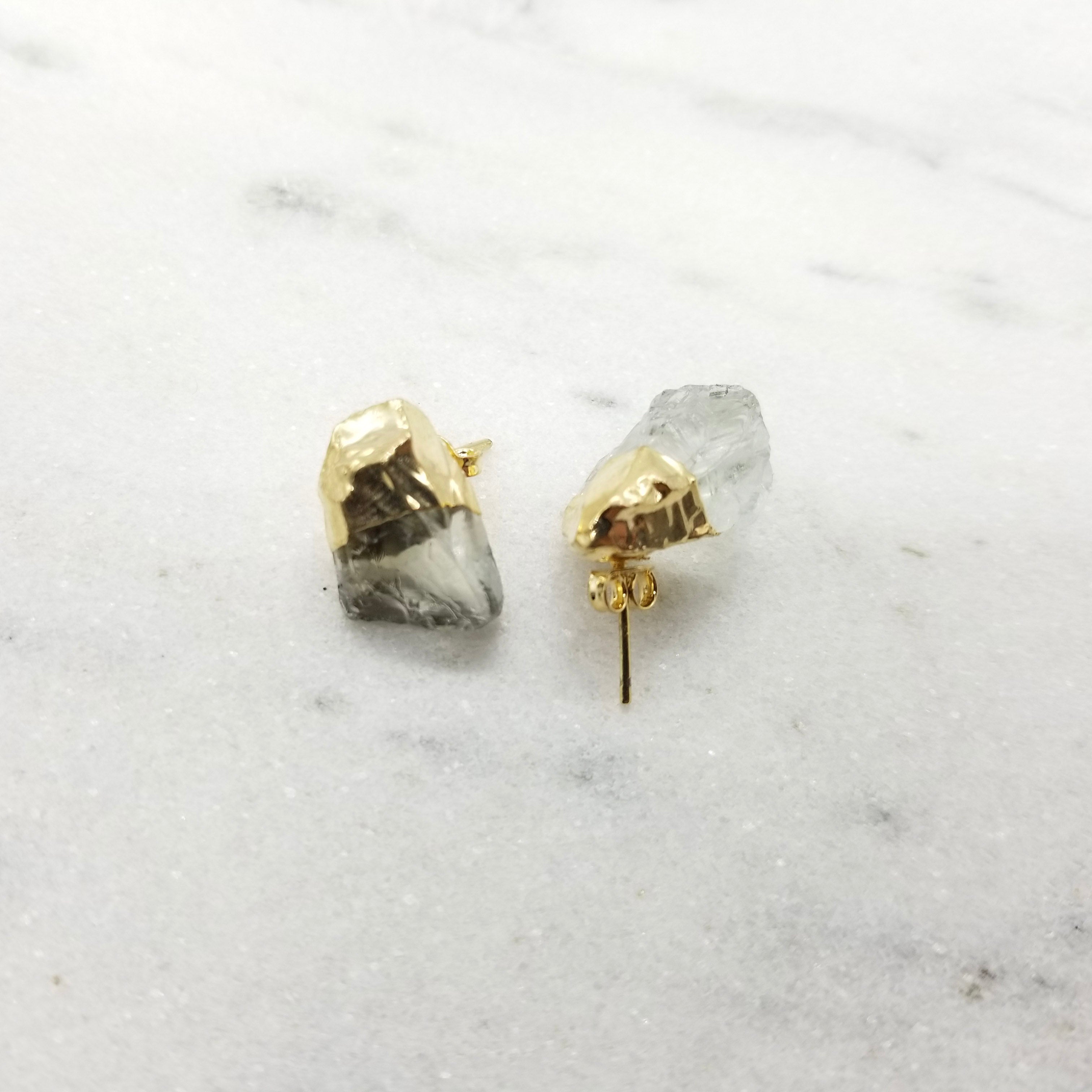 Gold Dipped Rock Studs