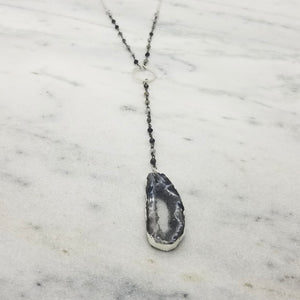 Black Harlequin Necklace