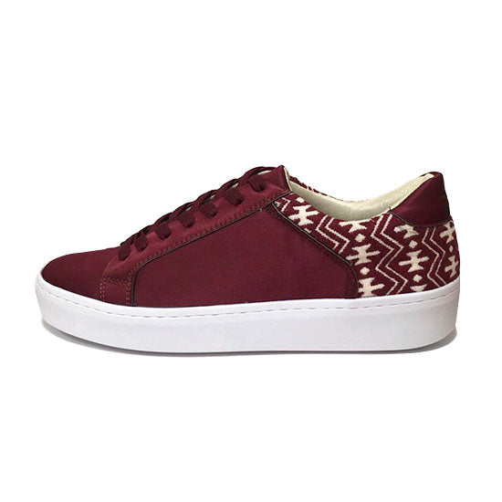 SATIN ART Burgundy