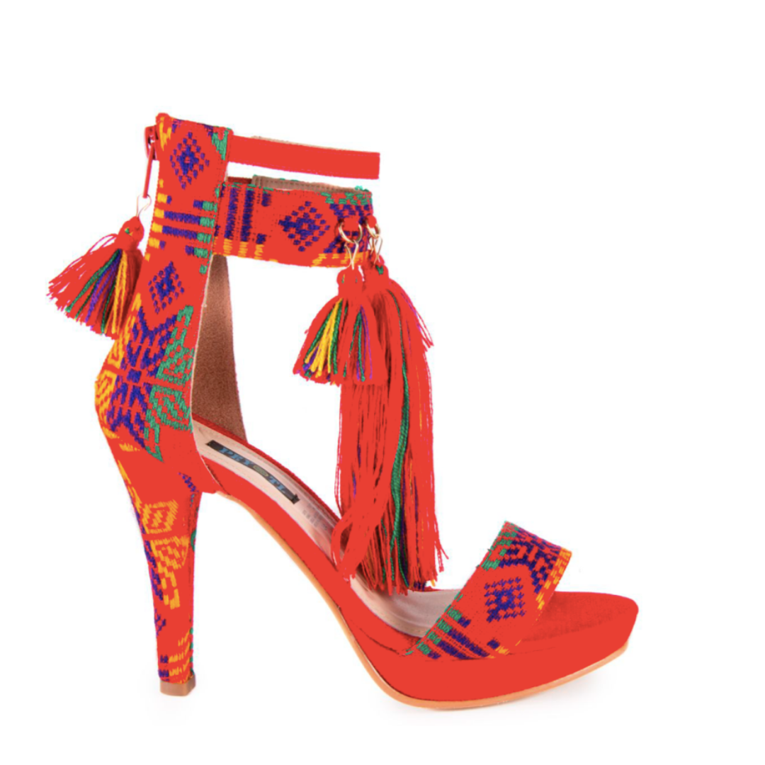 Mexican Platforms MAUSTIK Red Ay Amor