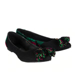 Mexican Flats Black Embroidered 2