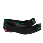 Mexican Flats Black Embroidered 3