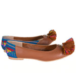 Mexican Flats Brown Embroidered 2